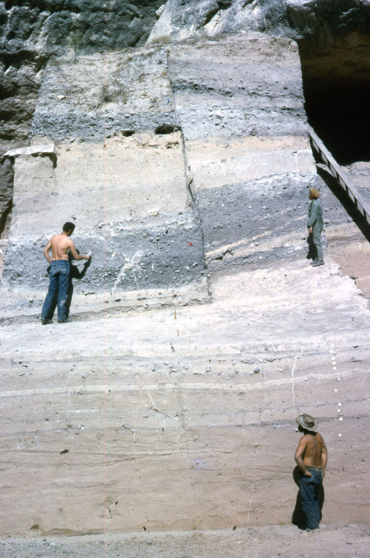 Every time Arenosa was flooded, a new terrace surface was created on top of the previous surface