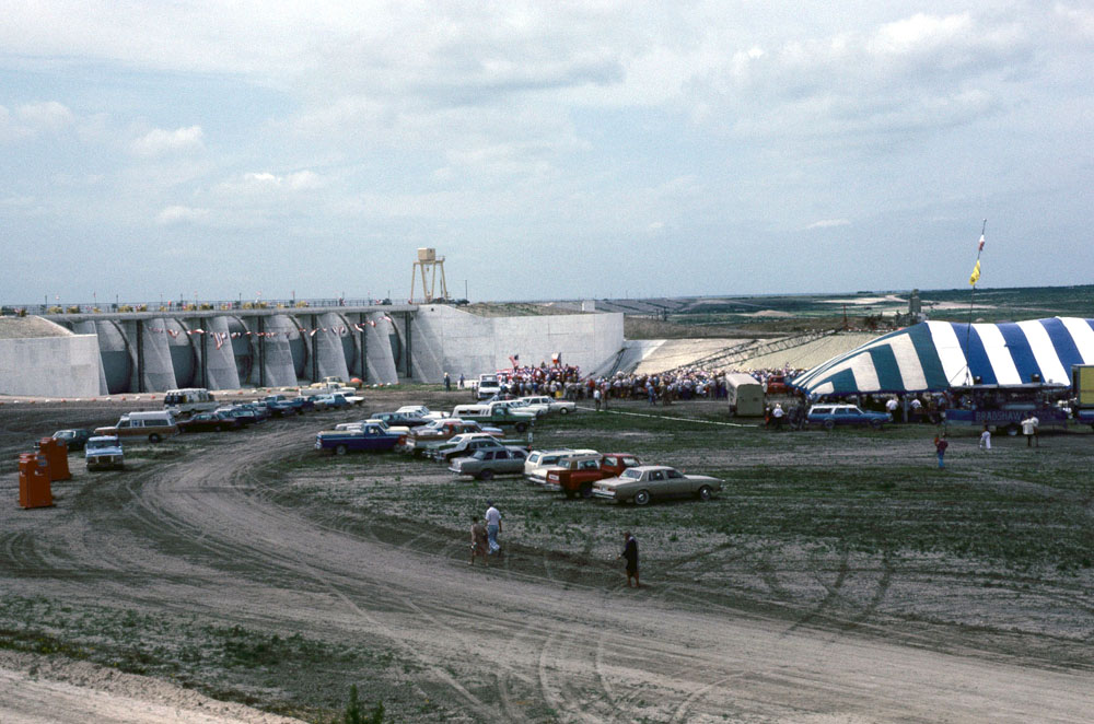 photo of the dam celebration