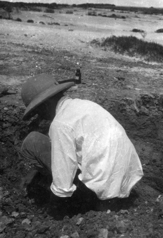 photo of amateur archaeologist George C. Martin