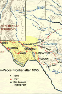 Trans Pecos after 1855