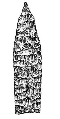 drawing of a Guerrero point