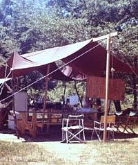 Dining and cook tent.