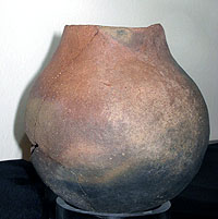 photo of refitted El Paso brownware vessel