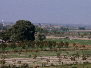 photo of village in distance