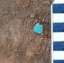 Photo of turquoise pendant.
