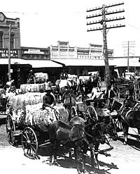 cotton wagons