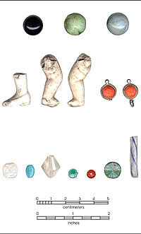 children's toys and decorative beads