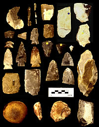 photo of stone tools