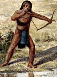 painting of Lipan Apache