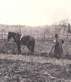 photo of nineteenth-century farm
