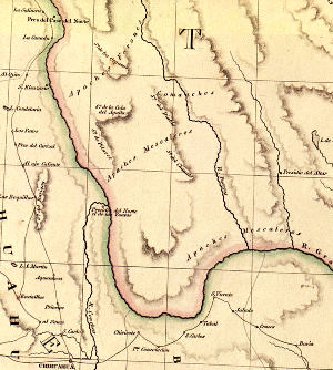 English map publisher John Arrowsmith’s 1841 map of the Republic of Texas
