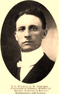 Old photo of formally dressed young man from chest up.