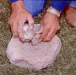crushing stone