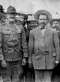 photo of General Pershing and Pancho Villa