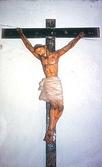 photo of an 18th century crucifix