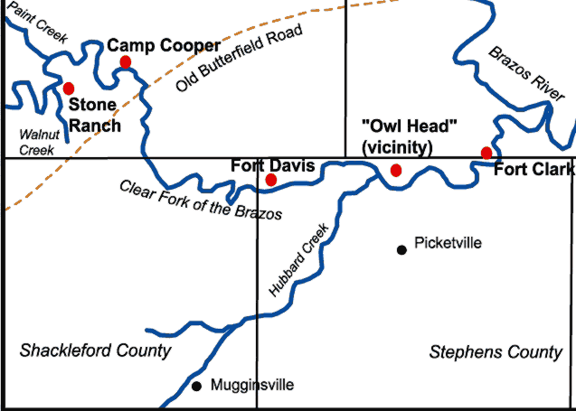 map of the Stone Ranch