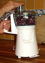 photo of electric food processor