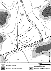 geological landscape map